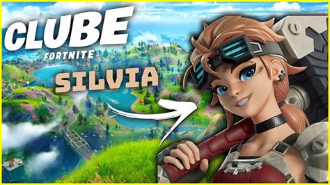 A Nova Skin Silvia Do Clube Fortnite EstÁ Incrivel Youtube