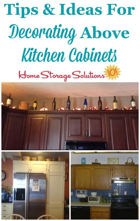 Decorating Above Kitchen Cabinets With High Ceilings Dandk Organizer