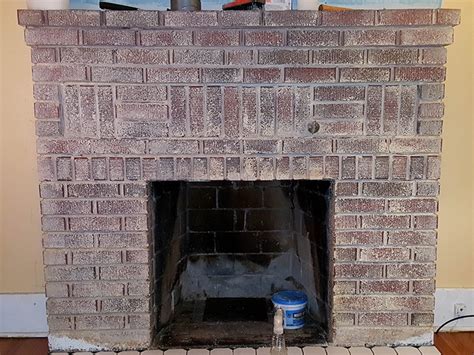 How To Strip Paint Off Brick Fireplace Mriya Net