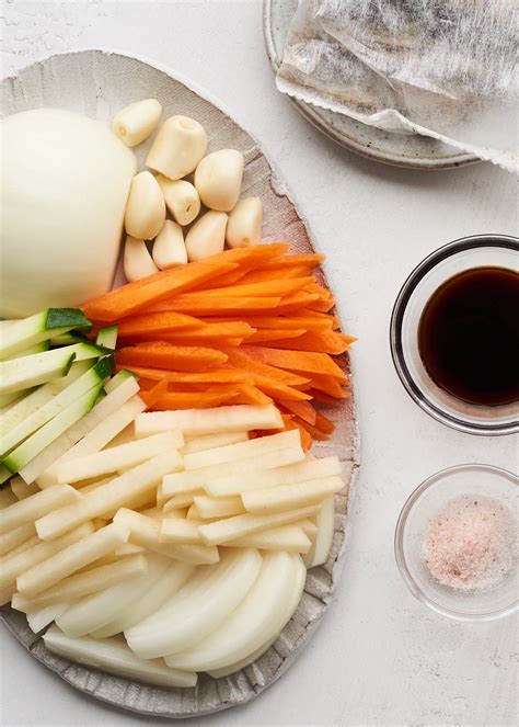 Easy Dak Kalguksu Knife Cut Noodle Soup Chrisse En Place