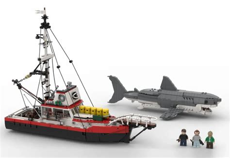 Lego Officially Releasing Fan Ideas JAWS Set — Macabre Daily