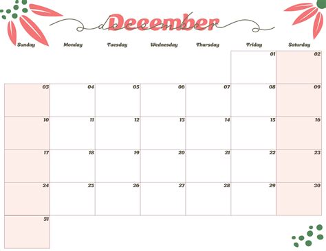 December 2023 Cute Monthly Planner Calendar 16625070 Vector Art At Vecteezy