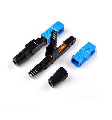 Ftth Sm Mm Fiber Optic Fast Connectors