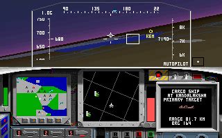 Screenshot Of F Strike Eagle Ii Operation Desert Storm Scenario