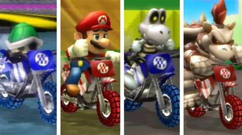 Mario Kart Wii All Characters Losing Animations In Balloon Battle