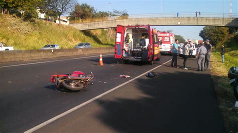 Jovem Sofre Grave Acidente De Moto Na Rodovia Do Contorno Mar Lia Not Cia