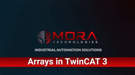 Plc Arrays In Beckhoff Twincat Youtube