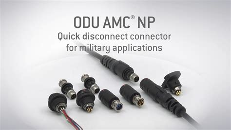 AMC® NP Quick Disconnect Connectors - ODU | DigiKey