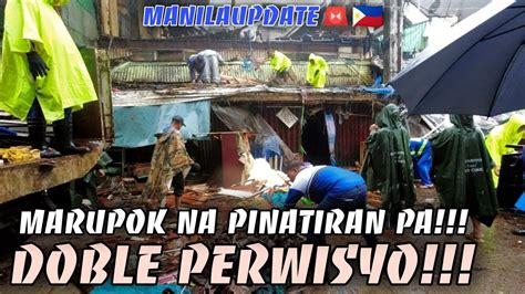 MARUPOK NA PALA TAPOS PINATIRAN PA SA MGA TAO DPS Clearing Operation