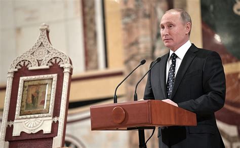 Владимир Путин выступил на заседании Архиерейского Собора Русской ...