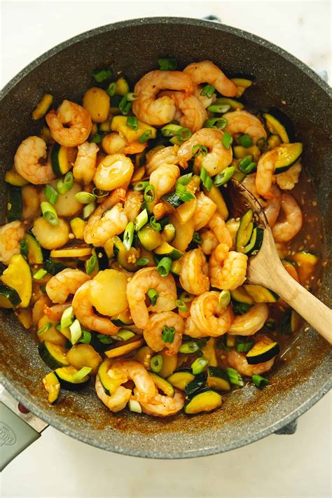 Keto Shrimp Stir Fry • Low Carb with Jennifer