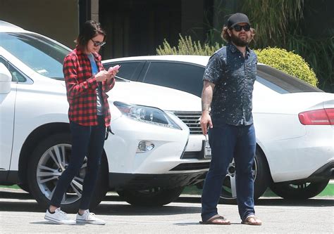 Photo Jack Osbourne Et Sa Femme Lisa Stelly Sont All S D Jeuner Au