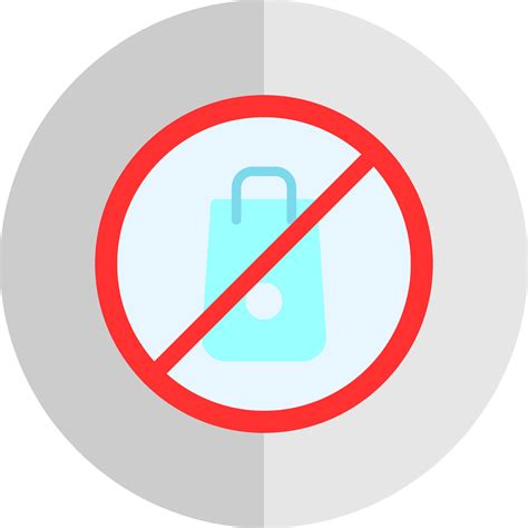 No Plastic Bags Vector Icon Design 28837254 Vector Art At Vecteezy