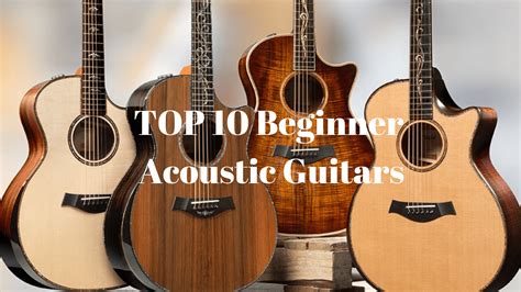 TOP 10 Beginner Acoustic Guitars In 2025