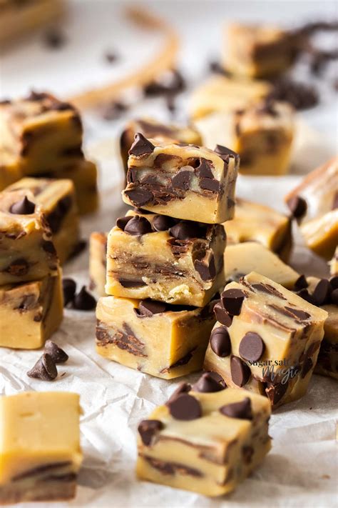 Chocolate Chip Cookie Dough Fudge Sugar Salt Magic