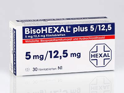 Bisohexal Plus Mg Mg Filmtabletten Gelbe Liste