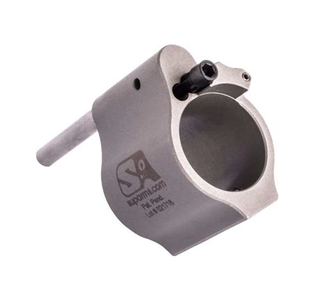 Superlative Arms 750 Adjustable Gas Block Solid Stainless Steel