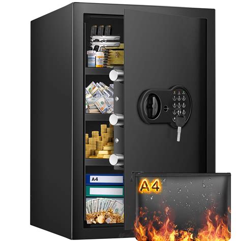 38 Cu Ft Extra Large Safe Box Fireproof Waterproof Security Home Safe