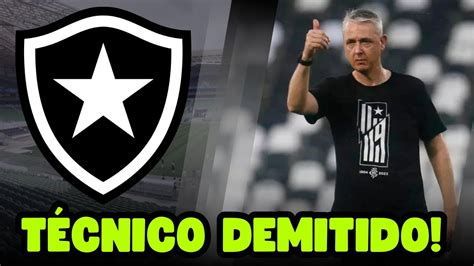 APÓS DERROTA DO BOTAFOGO TORCIDA PEDE DEMISSÃO DO TÉCNICO TIAGO NUNES