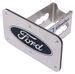 Built Ford Tough Trailer Hitch Cover 2 Hitches Brushed Stainless