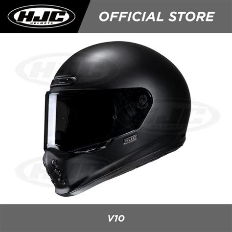 Hjc Helmets V10 Matte Black Lazada Ph