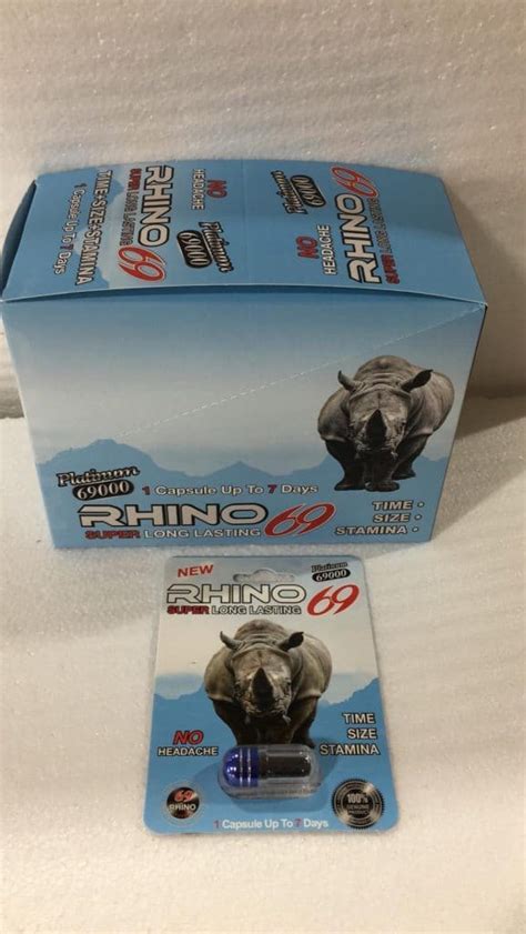 Rhino Platinum Male Super Long Lasting Sexual Enhancement Pill