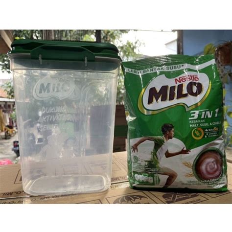 Jual Milo Active Go 3 In 1 Pouch 1kg Milo Active Go Pouch Free Box