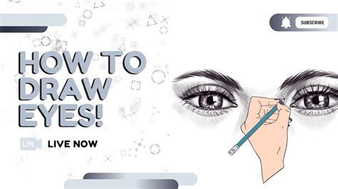 How To Draw Eyes Step By Step Tutorial Youtube