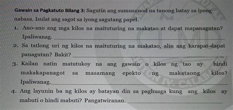 Sagutin Ang Mga Tanong Ayon Sa Epikong