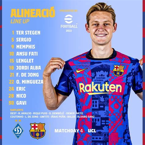 Barcacentre On Twitter Official Barcelona XI Fcb