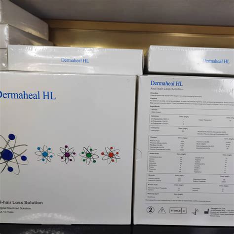 کوکتل درماهیل مو ضدریزش و تقویت مو طرح جدید Dermaheal HL - سوپریم کالا