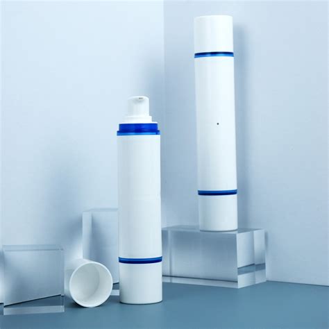 Dual Chamber Double Pump Two End Airless Pump Cosmetic Bottles