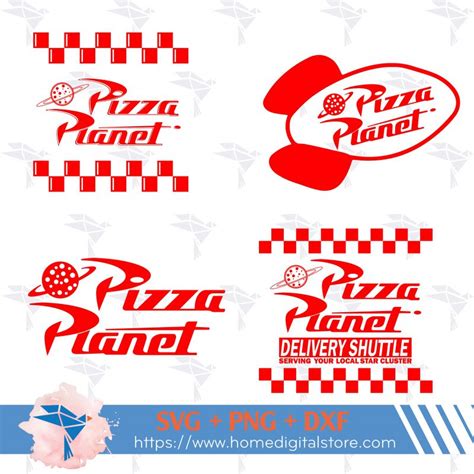 Pizza Planet Svg Png Dxf