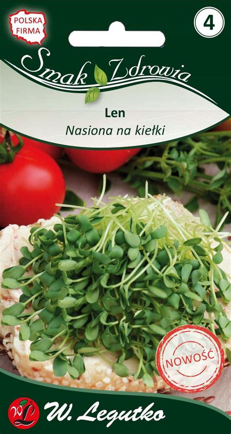 Nasiona Na Kiełki Len 10G W Legutko Sklep EMPIK