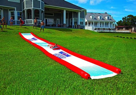 Wow Sports Super Slide Giant Inflatable Backyard Slide Slip N