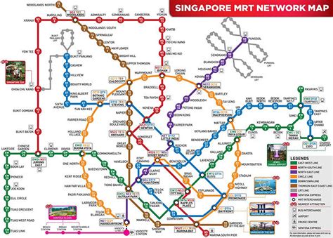 Singapore Mrt Map Train Map Singapore Map Singapore Off