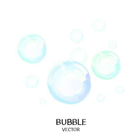 Premium Vector | Bubble watercolor background