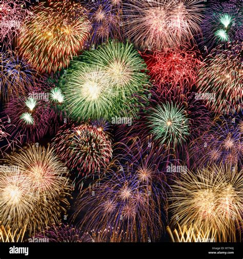 Silvester Fireworks Hi Res Stock Photography And Images Alamy