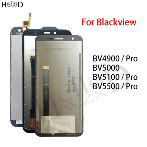 Original Lcd Screen For Blackview Bv4900 Bv5000 Bv5100 Bv5500 Pro Lcd