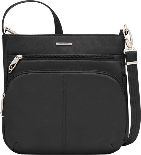 Travelon Anti Theft Classic N S Crossbody Negro Negro Una Talla