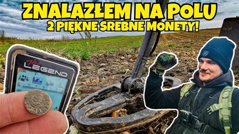 Poszedłem z wykrywaczem na pole i znalazłem piękne stare polskie monety