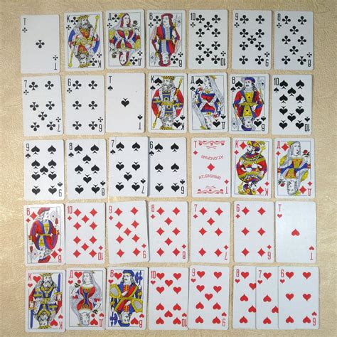 Карты игральные Русская колода, колода, 36 карт, новые, неигранные ...