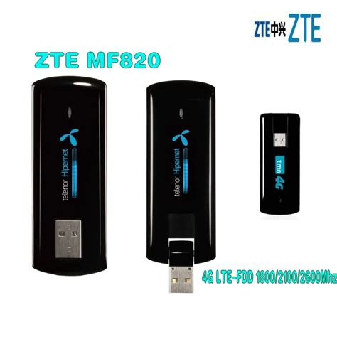 Lot Of 2pcs Zte Mf820 Mf820d 4g Usb Dongle Lte Fdd800 1800 2600mhz