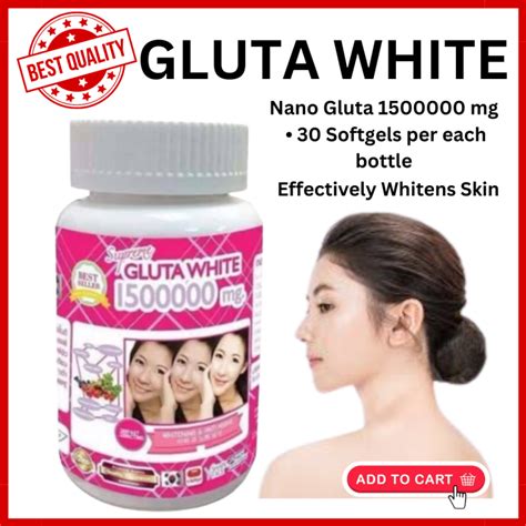 💯 Authentic Gluta White Glutathione Capsules Made In Thailand Supreme