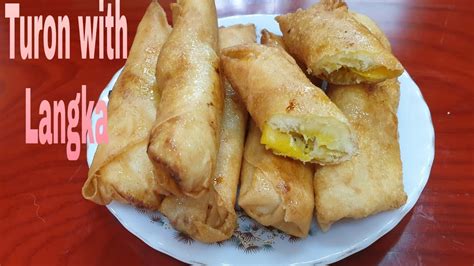 Turon How To Cook Turon With Langka Youtube