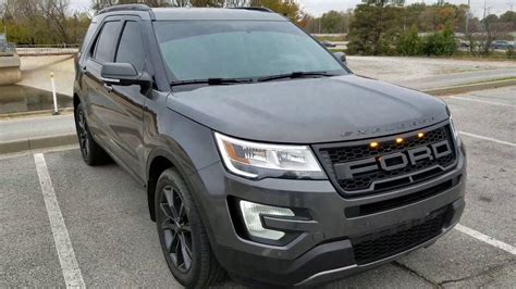 2017 Ford Explorer With Led Raptor Grille YouTube