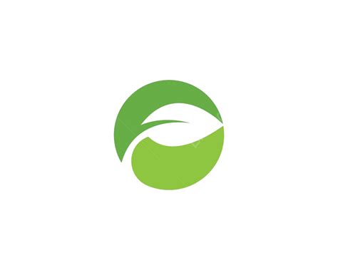 Green Leaf Logo Concept Symbol Farming Vector Concept Symbol Farming