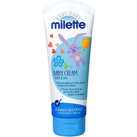 Buy Milette Baby Care · Baby Cream Body Andface · With Avocado Oil And