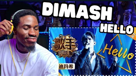 Dimash Kudaibergen Hello Lionel Richie The Singer Reaction