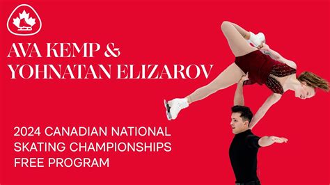 Ava Kemp Yohnatan Elizarov Canadian National Skate